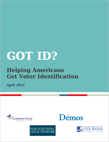 Got ID? Helping Americans Get Voter Identification