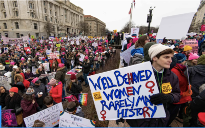 National Archives apologizes for blurring picture of anti-Trump Women’s March signs