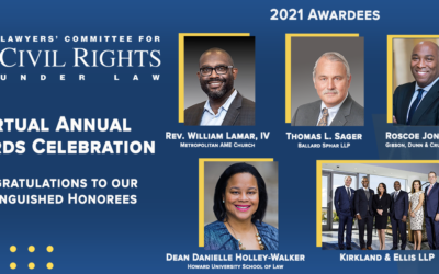 Lawyers’ Committee’s Virtual 2021 Annual Awards Celebration 
